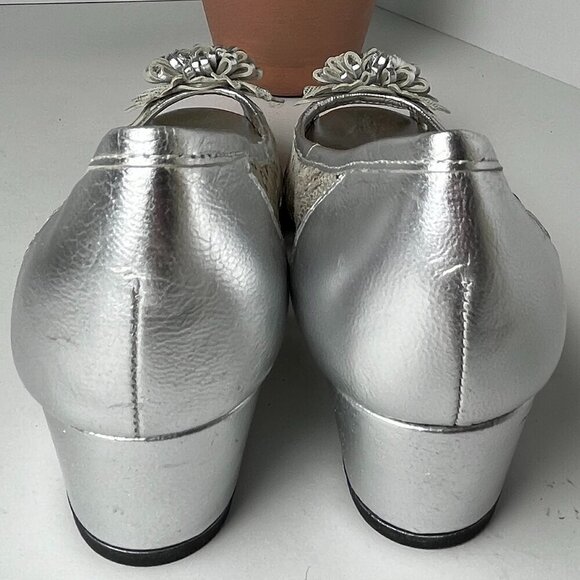 Brunu's Made in Portugal Silver‎ Heels  Size EU40 - Picture 4 of 10